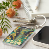 Emerald and Gold geïnspireerde Sleutelhanger (03) (Voorkant Rechts)