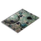 Emerald and Gold Mandelbrot met Notitieboek van Sp (Linkerzijde)