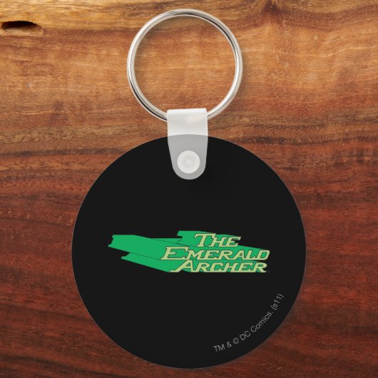Emerald Archer Logo Sleutelhanger (Voorkant)