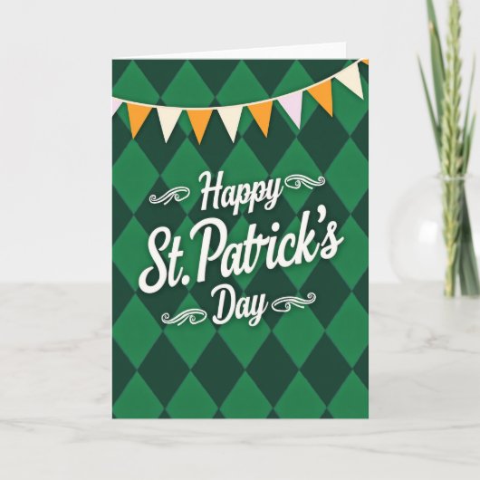 Emerald Argyle St. Patrick's Dag Kaart (Voorkant)