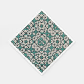 Emerald-as abstract geometrisch patroon 1284 servet (Hoek)