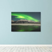 Emerald Aurora Canvas Afdruk (Insitu (Houten vloer))