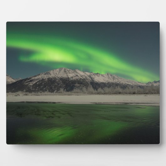 Emerald Aurora Fotoplaat (Voorkant)
