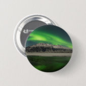 Emerald Aurora Ronde Button 5,7 Cm (Voorkant /achterkant)