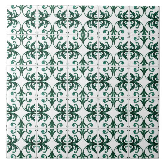 Emerald Azulejo Tiles Tegeltje (Voorkant)
