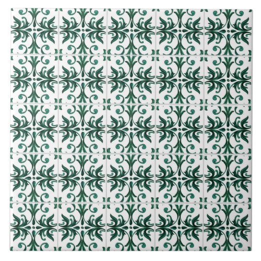 Emerald Azulejo Tiles Tegeltje (Voorkant)