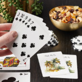Emerald Baldakijn, op maat Pokerkaarten (Insitu)