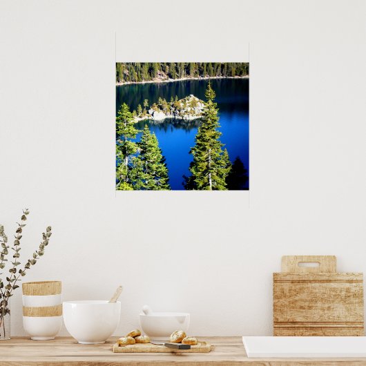 EMERALD BAY AT LAKE TAHOE POSTER (Keuken)