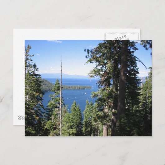 Emerald Bay Briefkaart (Voorkant / Achterkant)