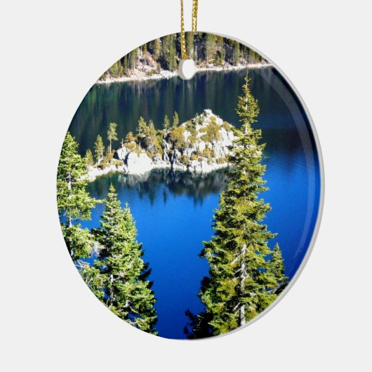 EMERALD BAY KERAMISCH ORNAMENT (Links)