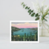 Emerald Bay, Lake Tahoe, California Vintage Briefkaart (Staand voorkant)