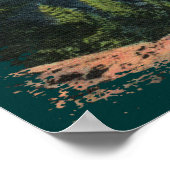 Emerald Bay - Lake Tahoe Canvas Afdrukken Poster (Hoek)