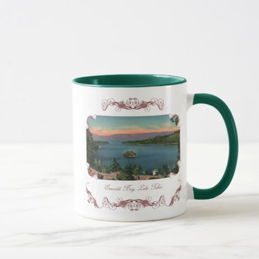 Emerald Bay - Lake Tahoe Coffee Mok (Rechts)