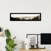 Emerald Bay Lake Tahoe Foto 1906 Poster (Thuiskantoor)