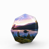 Emerald Bay Lake Tahoe Glass Desk Foto Art (Links)