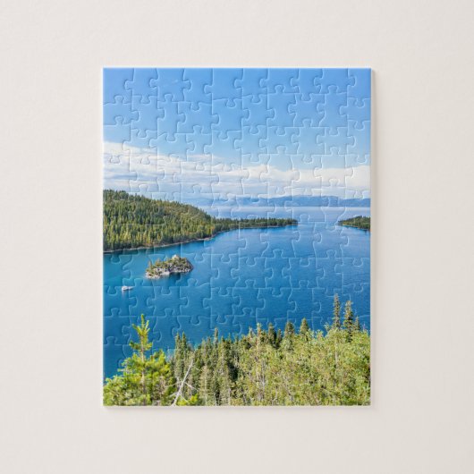 Emerald Bay Lake Tahoe Jigzaag Puzzle Legpuzzel (Verticaal)