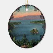 Emerald Bay - Lake Tahoe Ornament (Links)