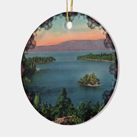 Emerald Bay - Lake Tahoe Ornament (Links)