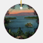 Emerald Bay - Lake Tahoe Ornament (Achterkant)