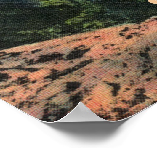 Emerald Bay - Poster van het meer van Tahoe (Hoek)