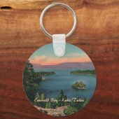 Emerald Bay - Sleutelhanger van het meer van Tahoe (Voorkant)