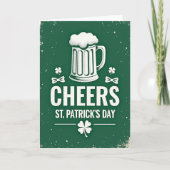 Emerald Beer Cheers Pattern Card Kaart (Voorkant)