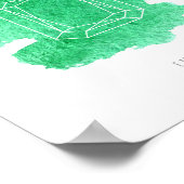 Emerald Birthstone Poster (Hoek)