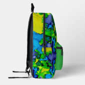 Emerald Bliss Bedrukte Rugzak (Links)