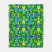Emerald Bliss Fleece Deken (Voorkant)