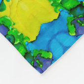 Emerald Bliss Fleece Deken (Hoek)