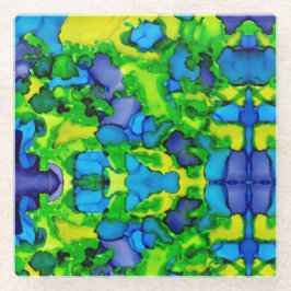 Emerald Bliss Glazen Onderzetter