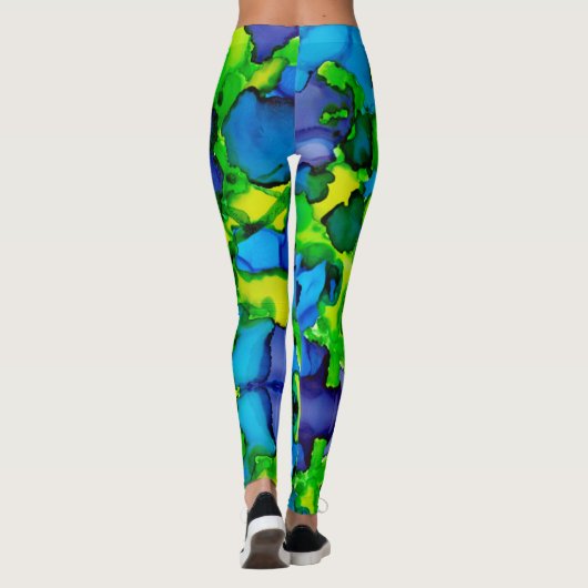 Emerald Bliss Leggings (Achterkant)