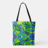 Emerald Bliss Tote Bag (Achterkant)