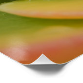 Emerald Bloom: Nature’s Liquid Jewel Perfect Poster (Hoek)