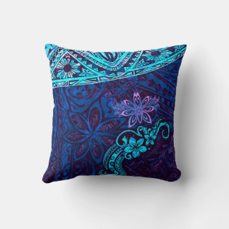 Emerald Blue Splash Of Tie Dye Blissful Island 550 Kussen