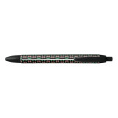 Emerald & Blush Botanisch patroon Pen (Achterkant)