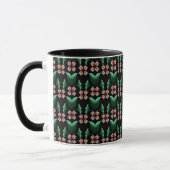 Emerald & Blush Botanische koffiemok Mok (Links)