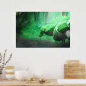 Emerald Boa Poster (Keuken)