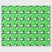 Emerald, Bright Green Cadeaupapier (Vlak)