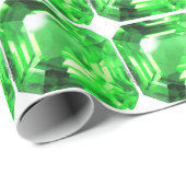 Emerald, Bright Green Cadeaupapier (Rol Hoek)