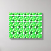 Emerald, Bright Green Canvas Afdruk (Voorkant)