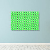 Emerald, Bright Green Canvas Afdruk (Insitu (Houten vloer))