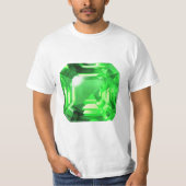 Emerald, Bright Green T-shirt (Voorkant)