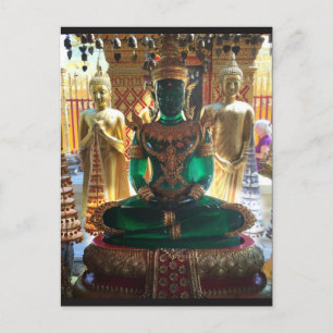 Emerald Buddha, Chiang Mai, Thailand Briefkaart