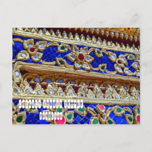 Emerald Buddha Temple Briefkaart (Voorkant)