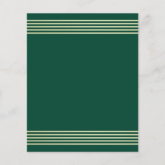 Emerald | Budget Gold Confetti 40e verjaardag (Achterkant)