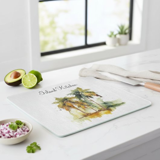 Emerald Canopy, custom Snijplank