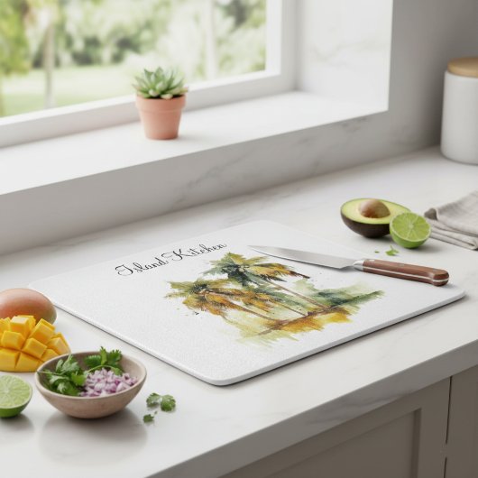 Emerald Canopy, custom Snijplank