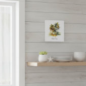 Emerald Canopy, custom Vierkante Klok