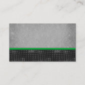 Emerald Celtic Cross Green en Black Place Card Plaatskaartje (Achterkant)